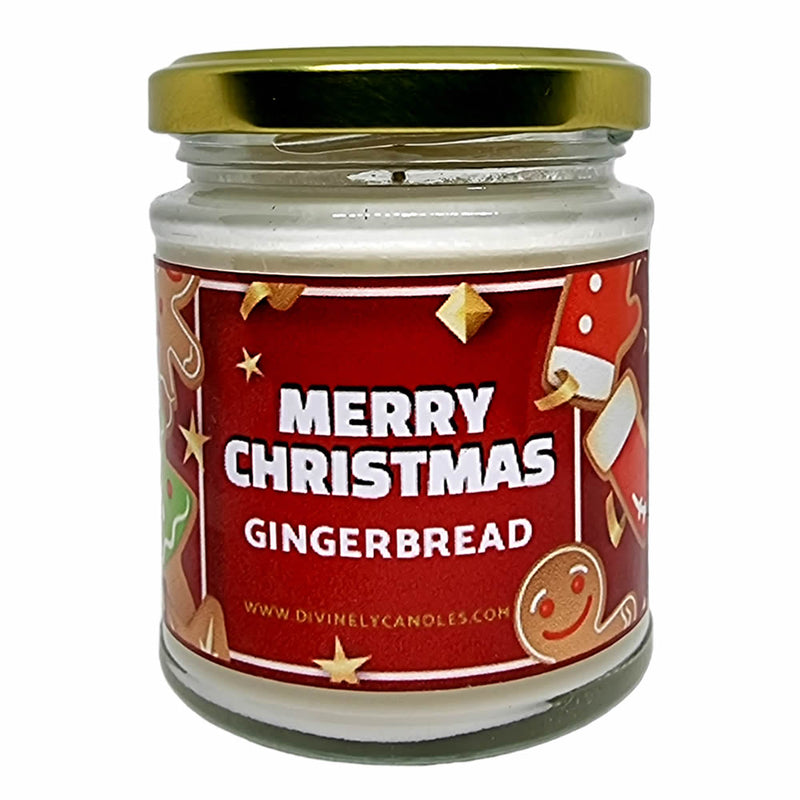 Ginger Bread Soy Coconut Wax Christmas Candle