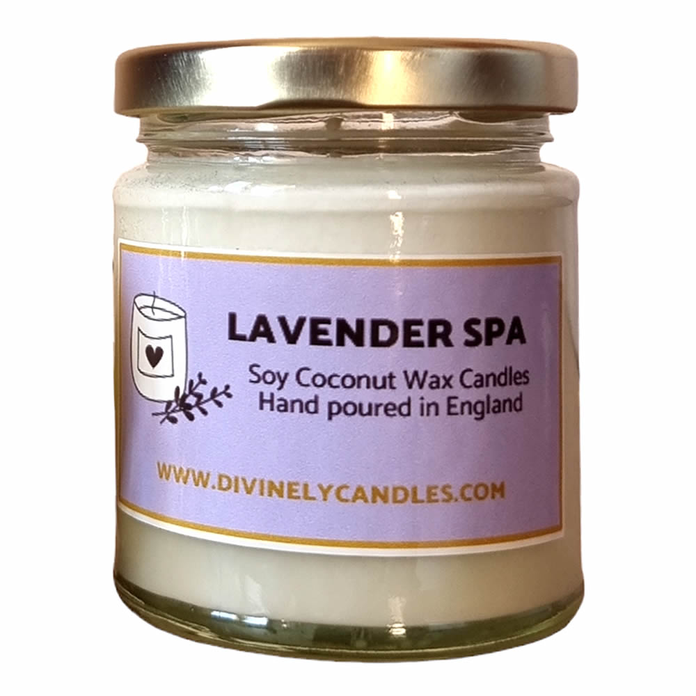 Lavender Spa Soy Coconut Wax Candle